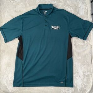 NFL Eagles Men's Cooling Polo Shirt